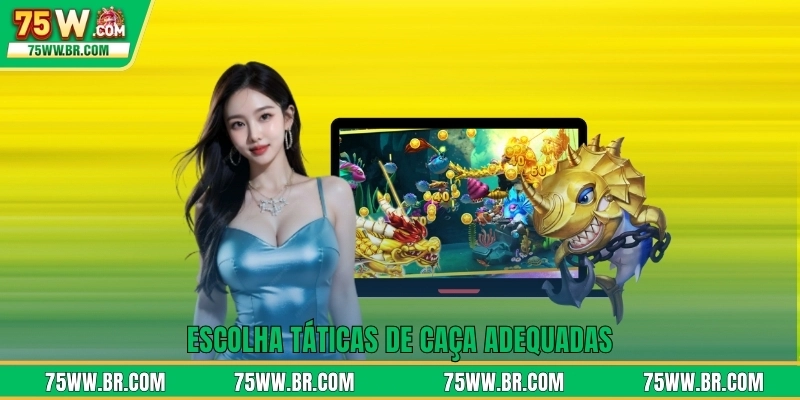 Caça Submarina Na 75W: Explore Profundezas E Ganhe Tesouros 4 Escolha táticas de caça adequadas