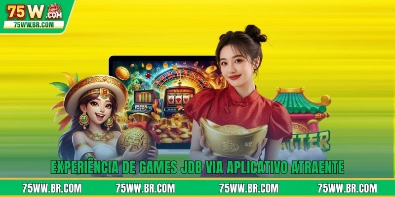 Experiência de games JDB via aplicativo atraente