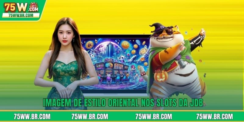 Imagem de estilo oriental nos slots da JDB