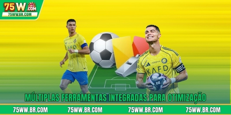 Múltiplas ferramentas integradas para otimização