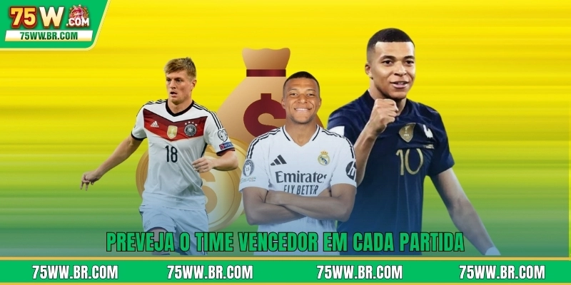 Preveja o time vencedor em cada partida
